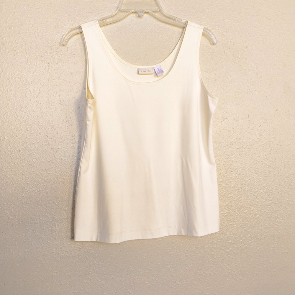 Chico's Microfiber Tank Top ~ Size 1 ( 8-10)